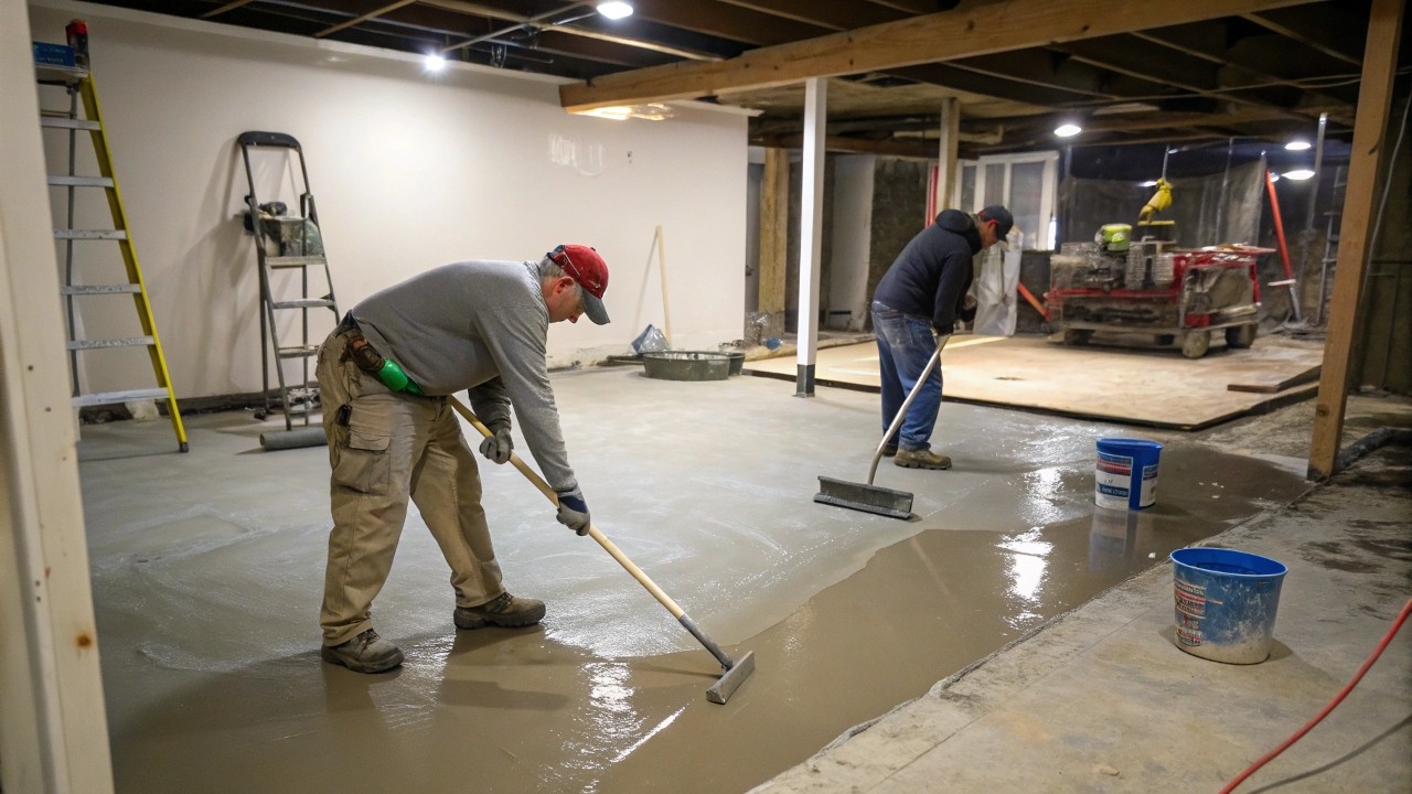 стен керамогранитом