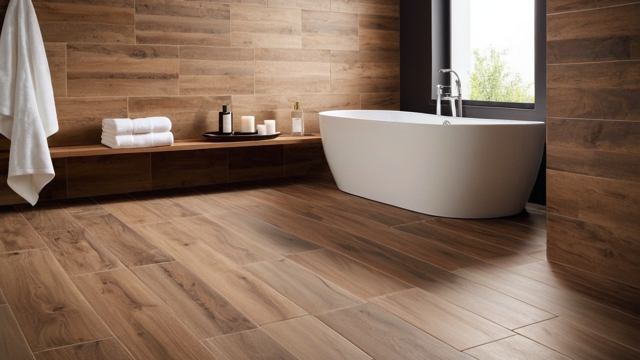 Керамогранит под дерево