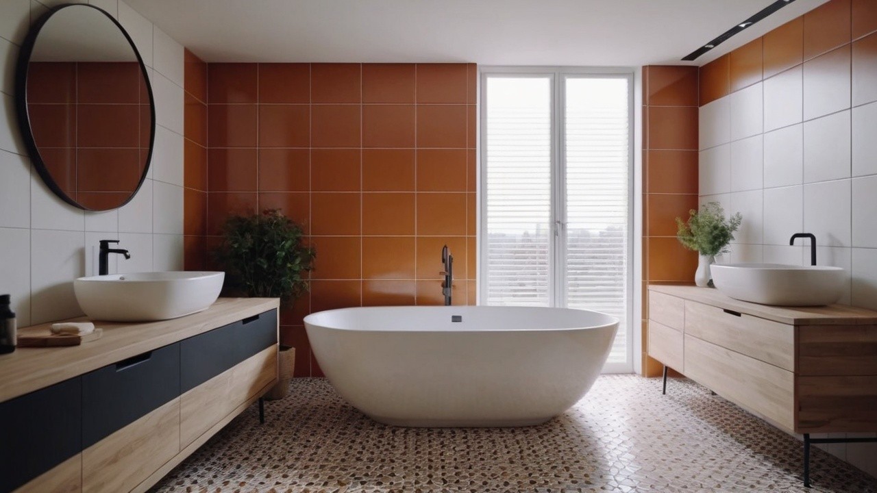 Оптимальные зоны для плитки и окрашенных поверхностей