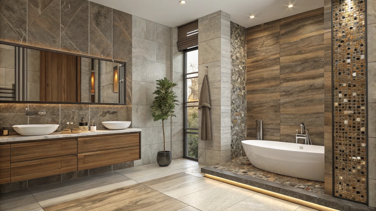 Сочетание с другими материалами