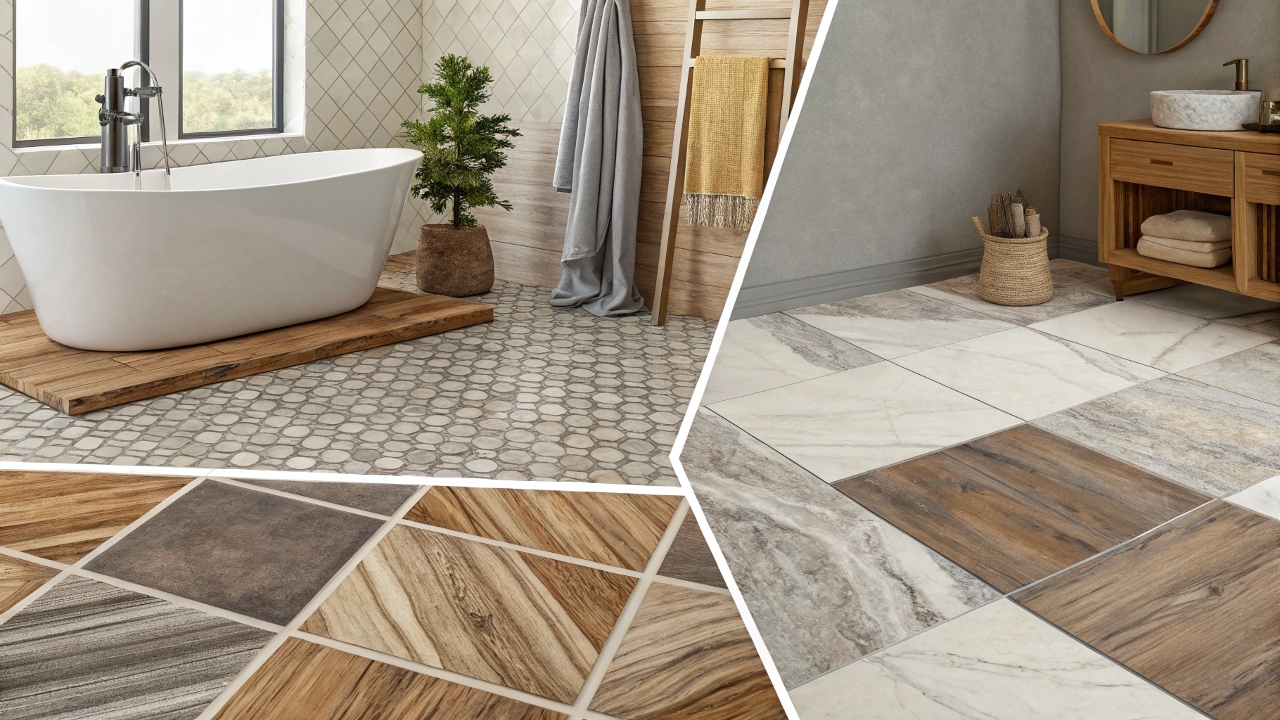 керамограните под дерево для ванной комнаты