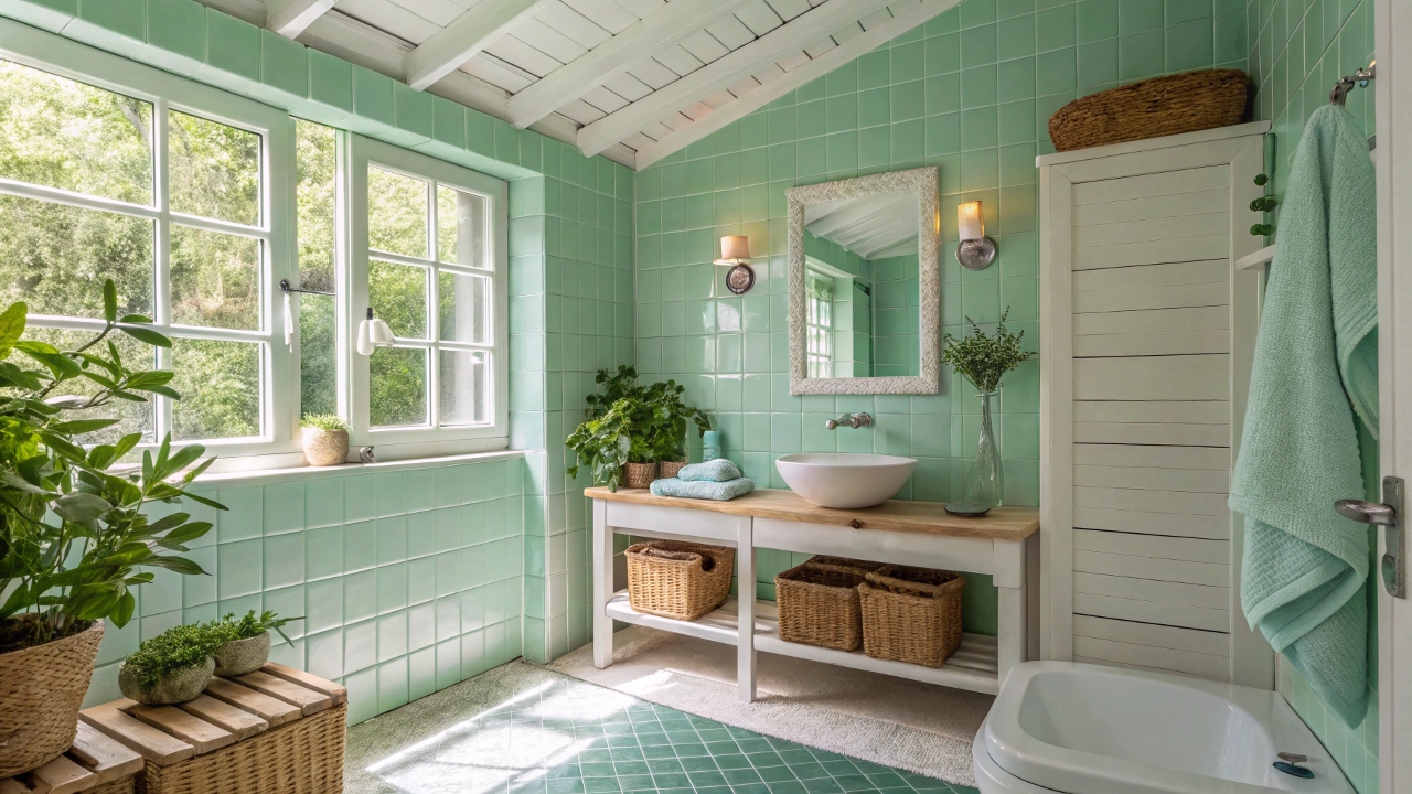 Керамическая плитка для санузла