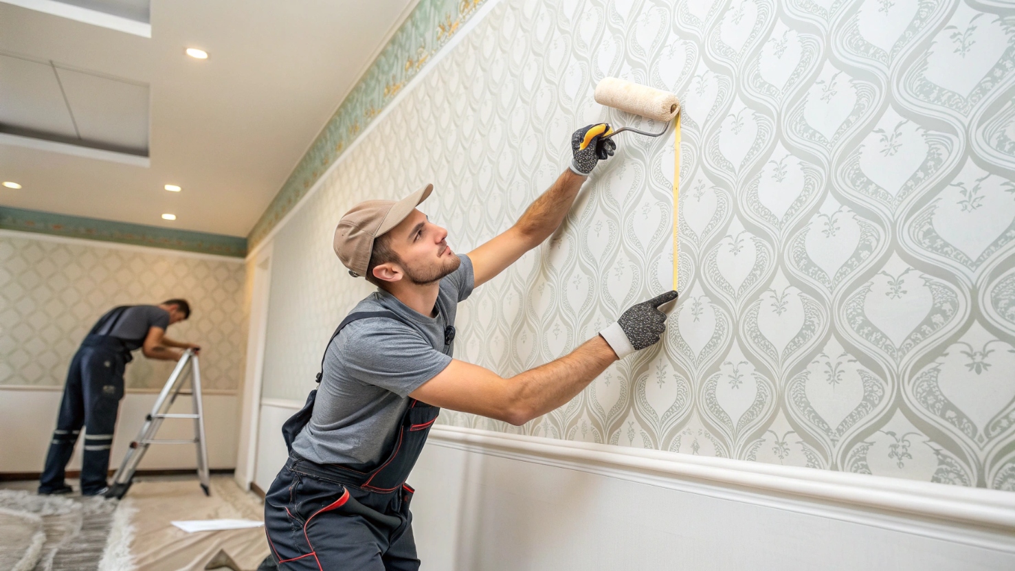 Профессиональная поклейка обоев в Москве и области от РемонтСтрой