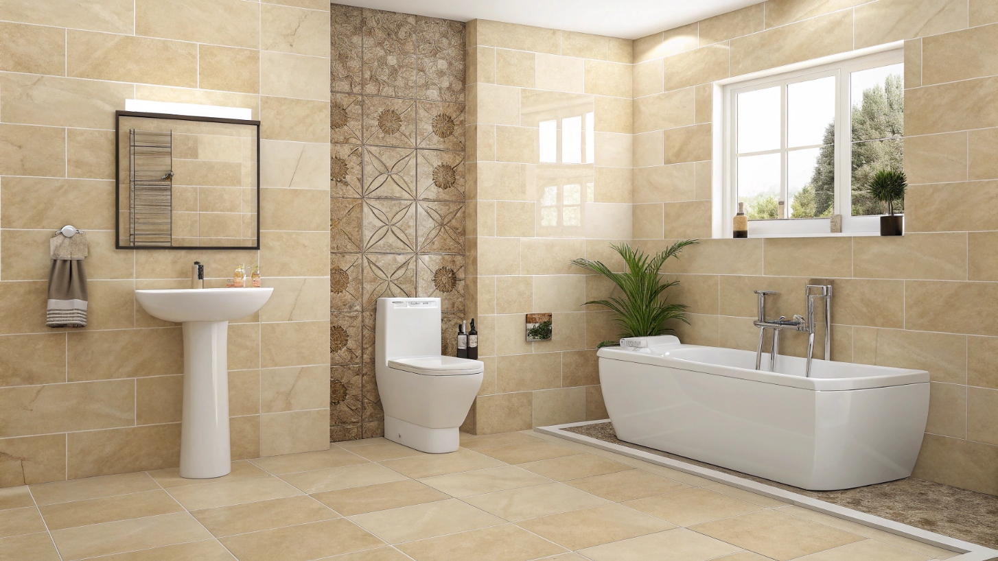 Бежевая плитка в 2026 году: универсальное решение и актуальный тренд