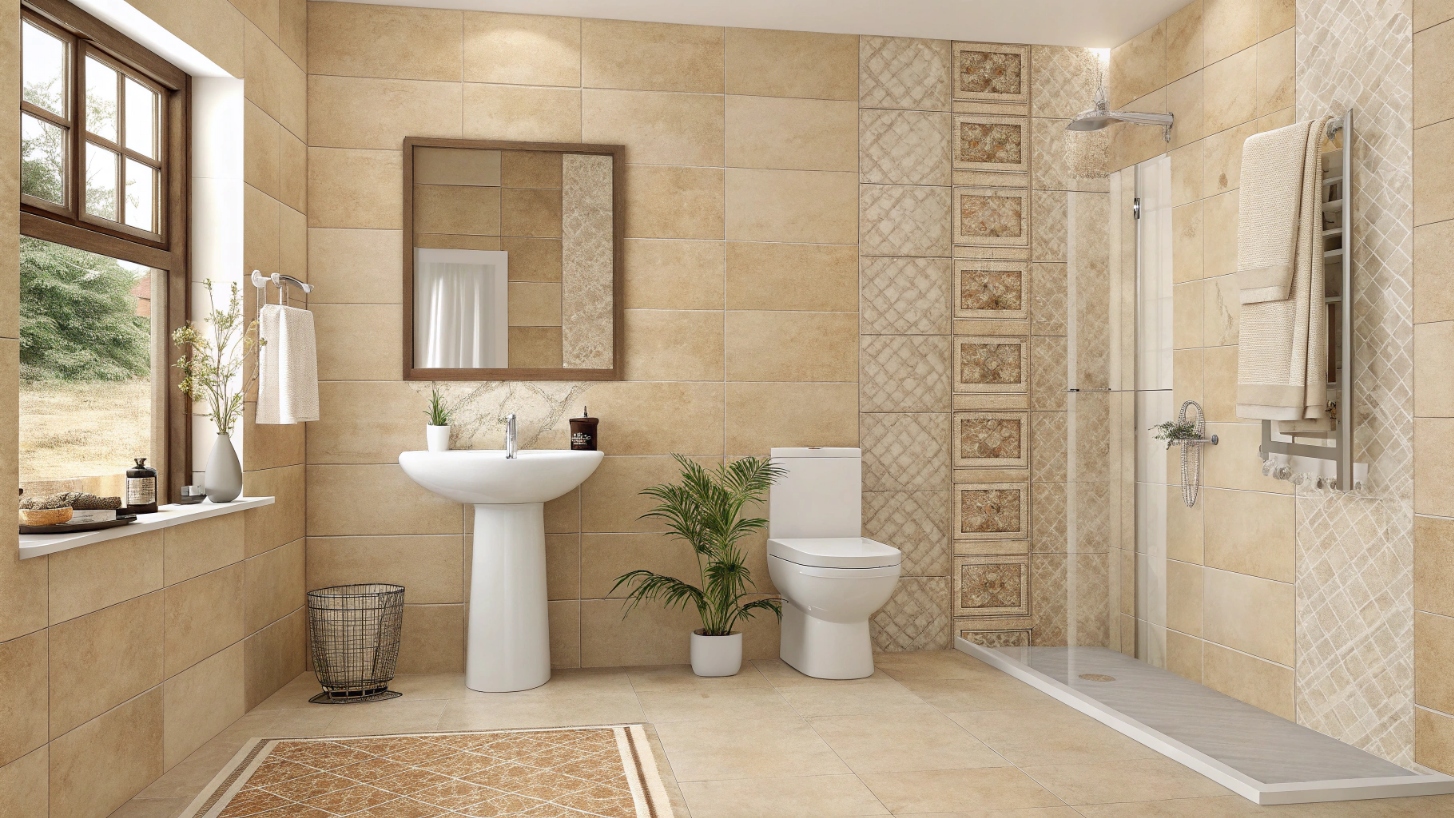 Бежевая плитка в 2026 году: универсальное решение и актуальный тренд