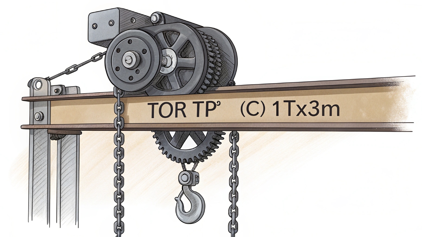Таль ручная: грузоподъёмность и высота подъёма - как правильно считать