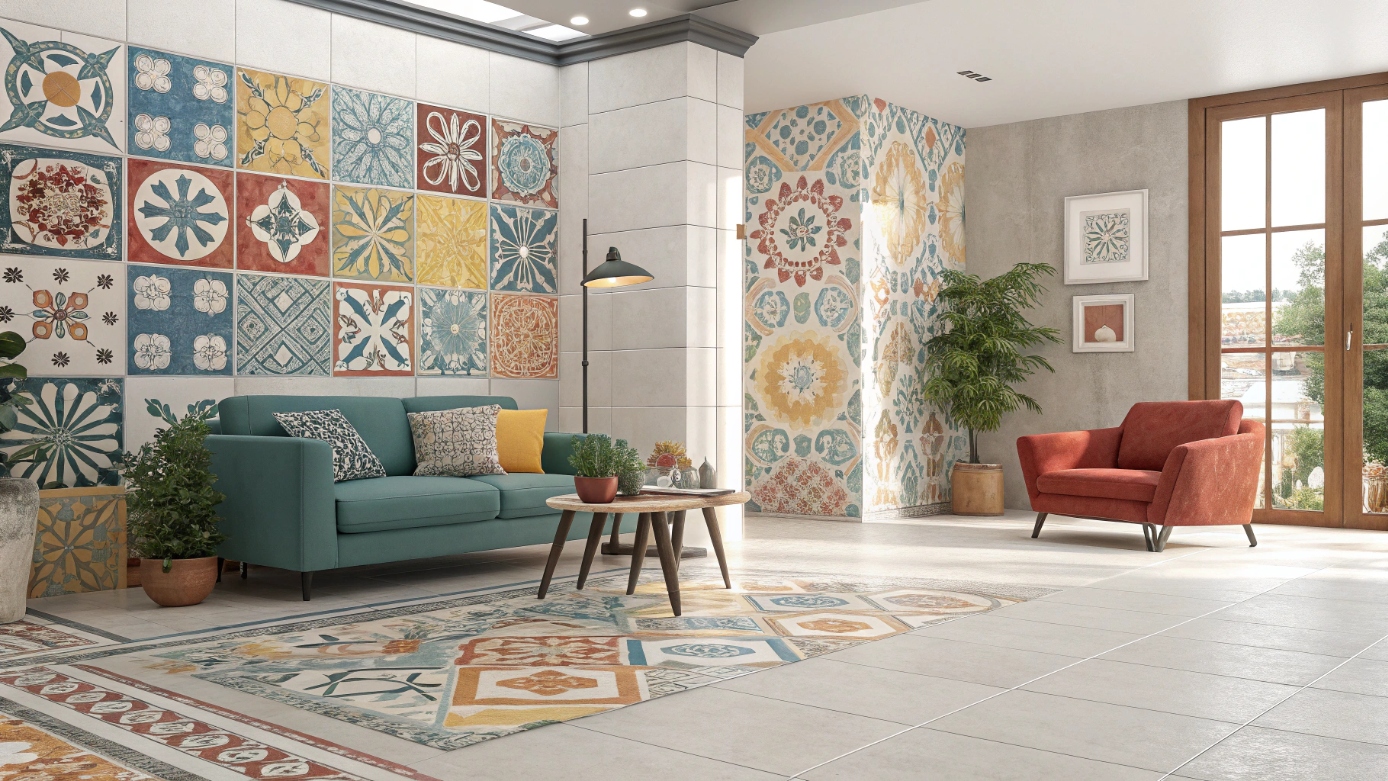 Керамическая плитка как элемент дизайна: создаем выразительный интерьер
