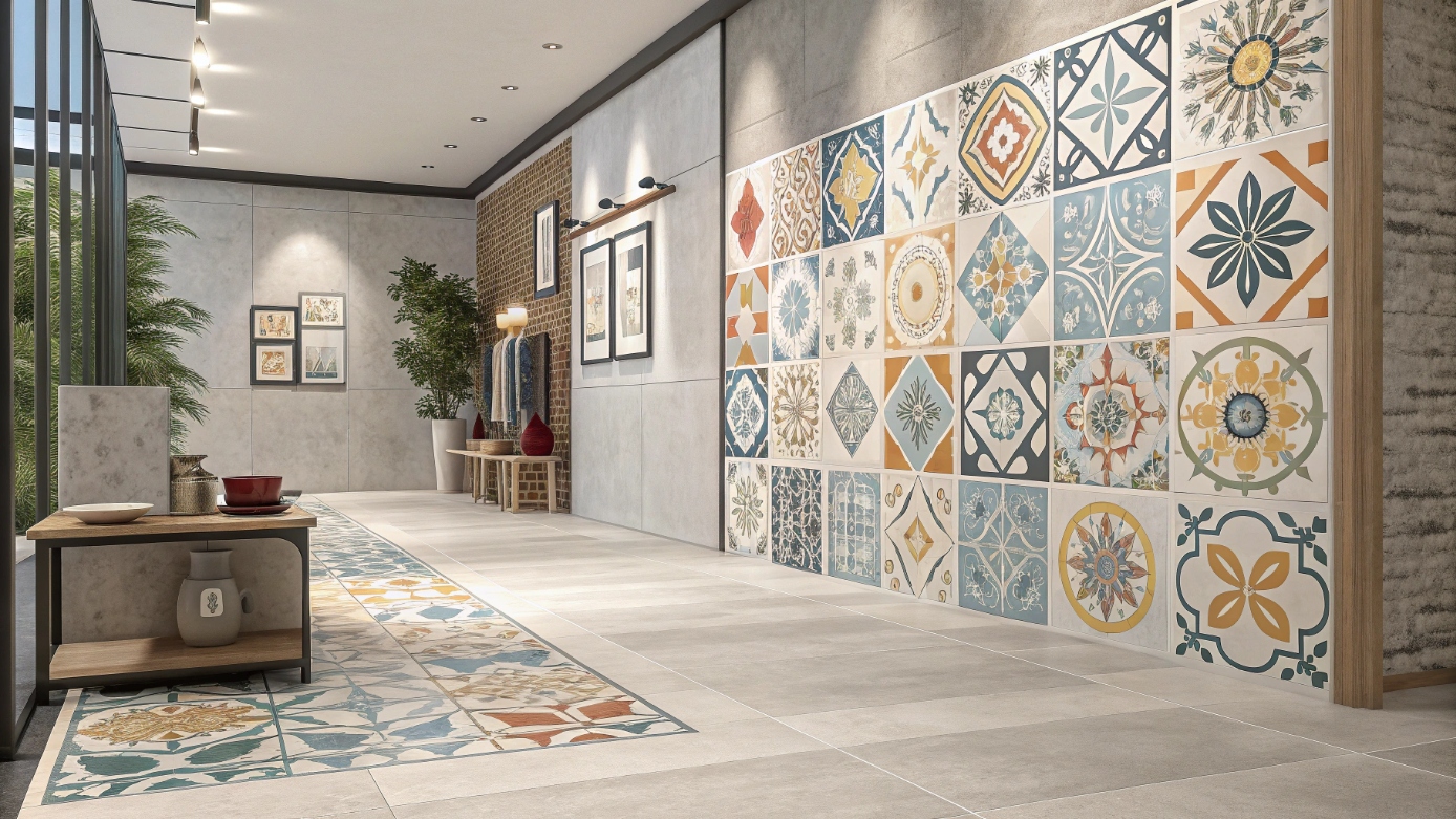 Керамическая плитка как элемент дизайна: создаем выразительный интерьер