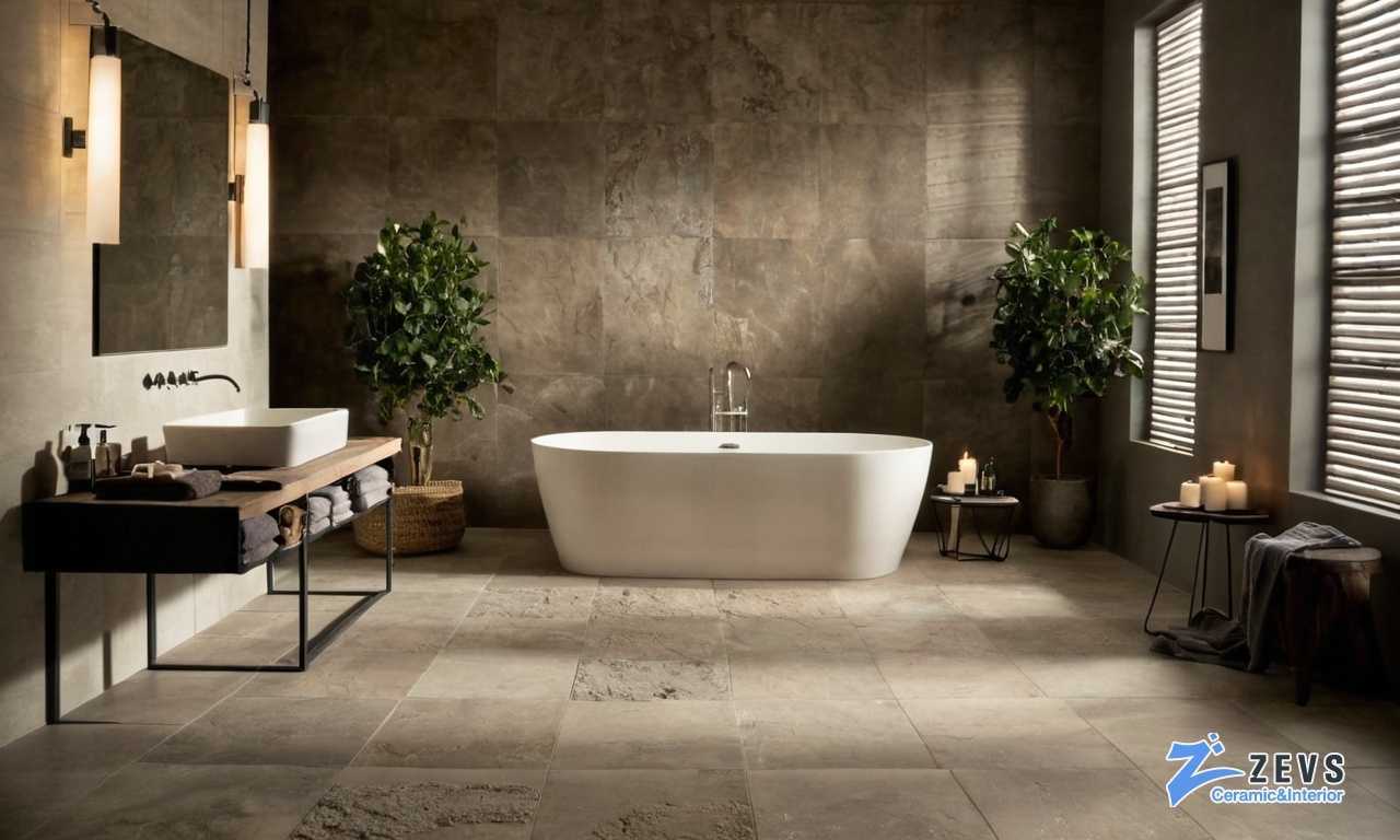 Крупноформатная плитка плюсы и минусы для ванной комнаты