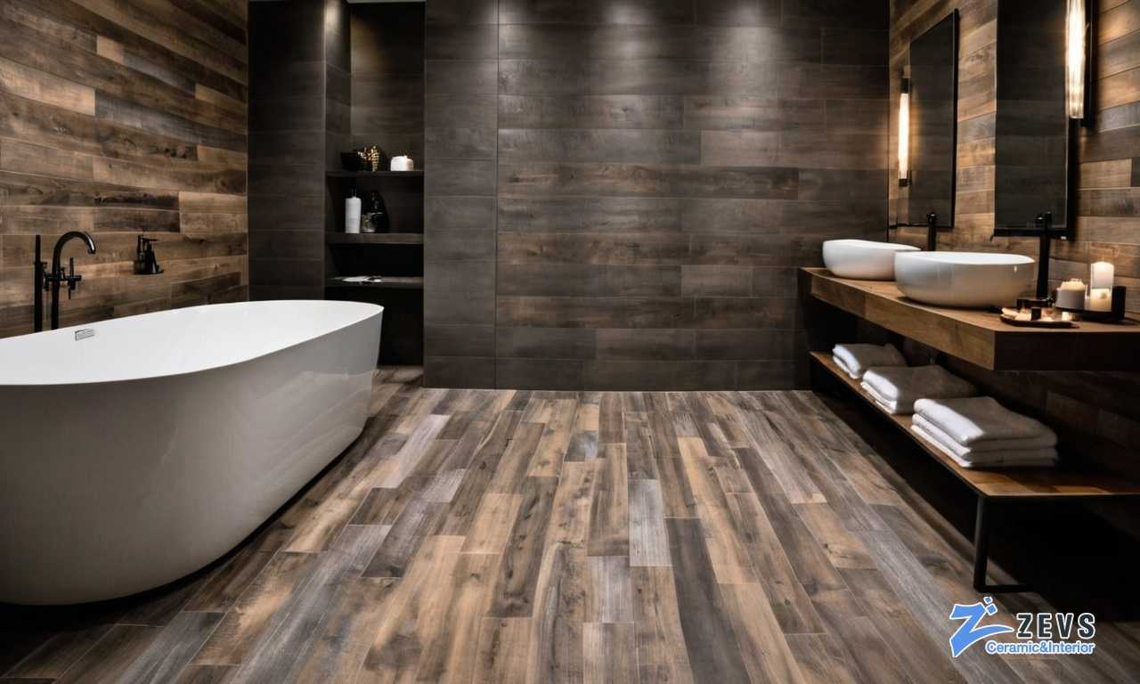 Как правильно выбрать размер плитки под дерево для ванной чтобы создать стильный и удобный интерьер