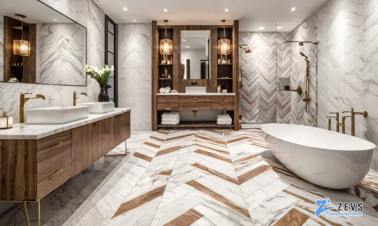 Лучшие рекомендации по уходу за плиткой под мрамор для идеальной ванной комнаты