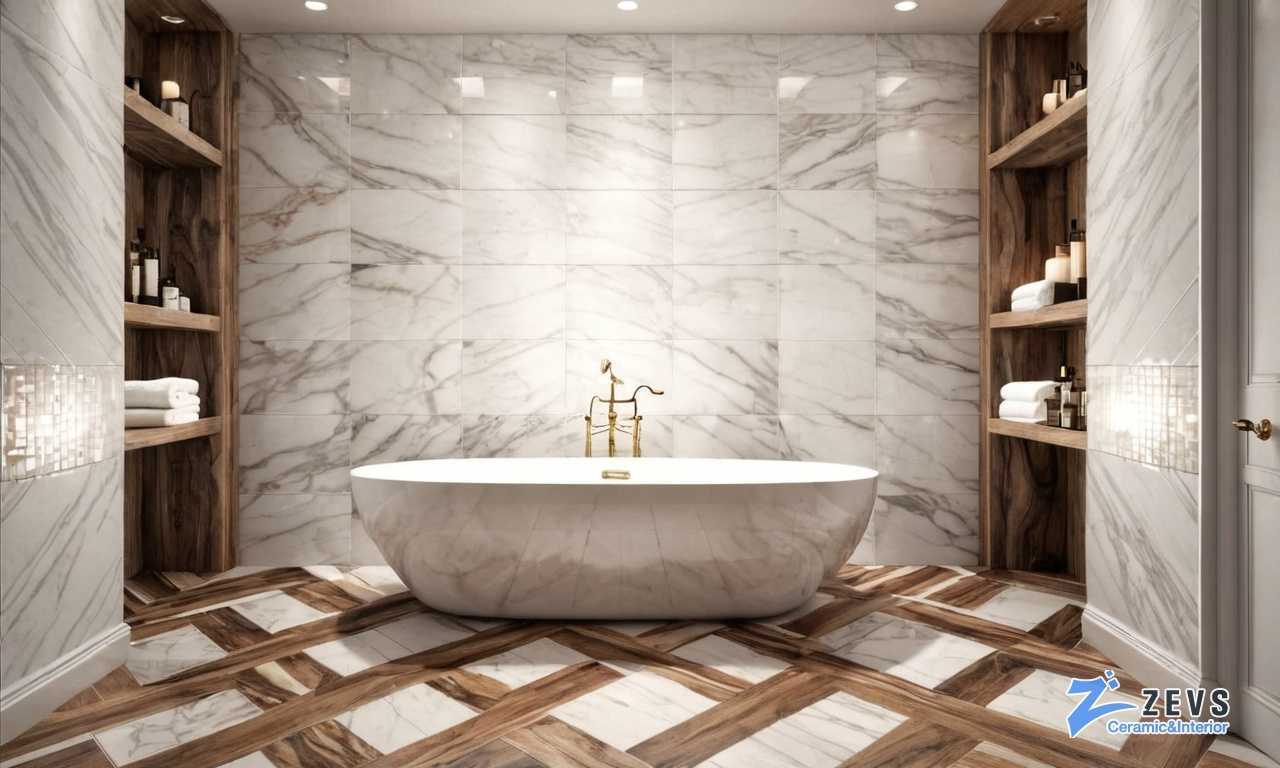 Идеи для стильного дизайна душевой с мраморной плиткой и вдохновение для обновления ванной комнаты