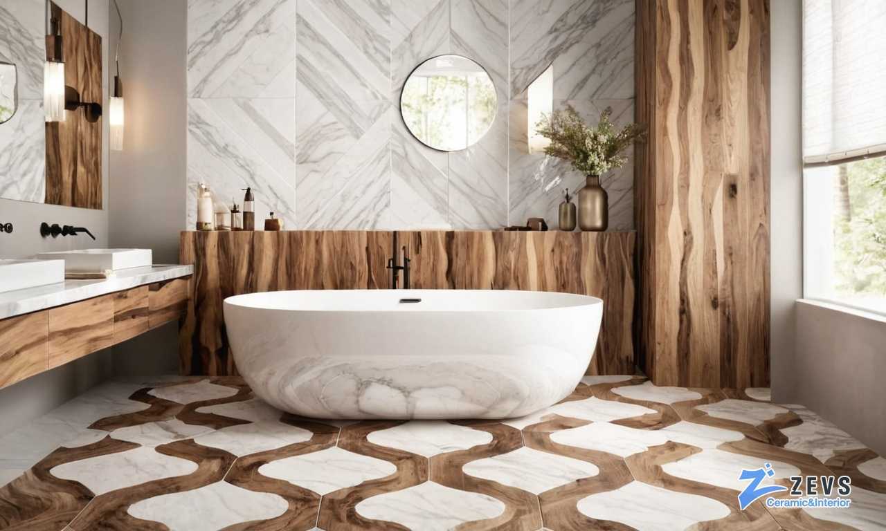 Как правильно выбрать плитку под мрамор для туалета с учетом рекомендаций дизайнеров