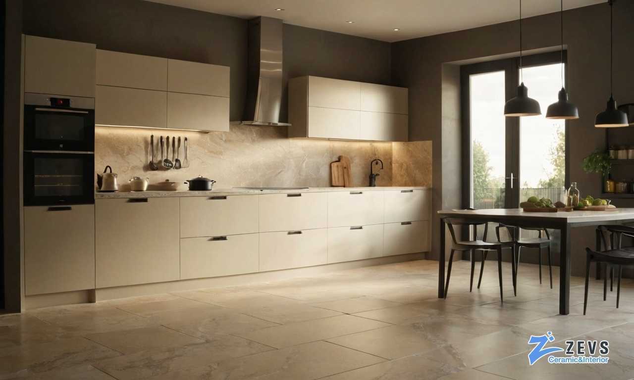 Глянцевая плитка для кухни и ее особенности включая преимущества и недостатки Глянцевая плитка для кухни и ее особенности включая преимущества и недостатки