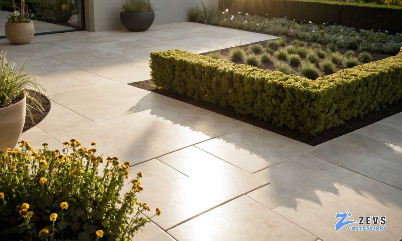 Уличный керамогранит с мраморной текстурой для стильных и долговечных экстерьеров