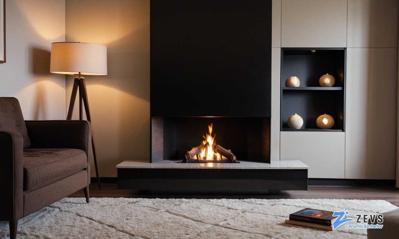 Простой и безопасный способ облицовки камина плиткой с применением экологически чистых материалов