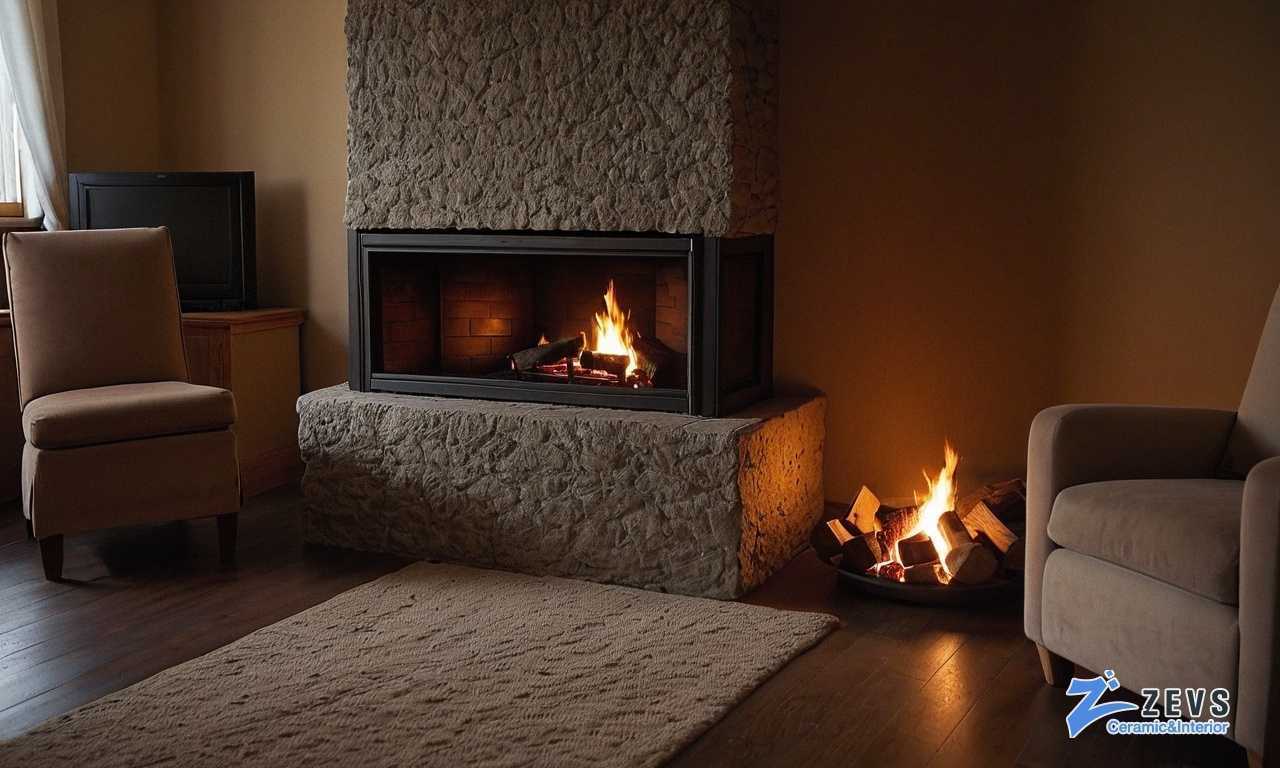 Идеи и советы по украшению камина декоративной плиткой для стильного интерьера