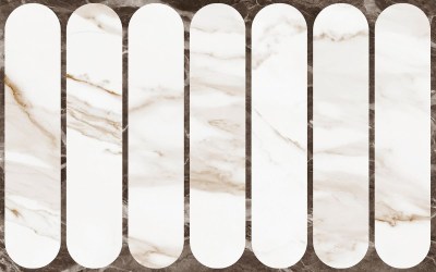 010100001556 Плитка настенная Капелла белый низ 03 40x25 Gracia Ceramica