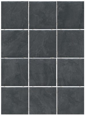 Дегре чёрный, полотно 40x30 из 12 частей 9,9x9,9