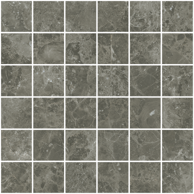 610110000969 Керамогранит Мозаика Да Винчи Браун 30x30 Coliseumgres