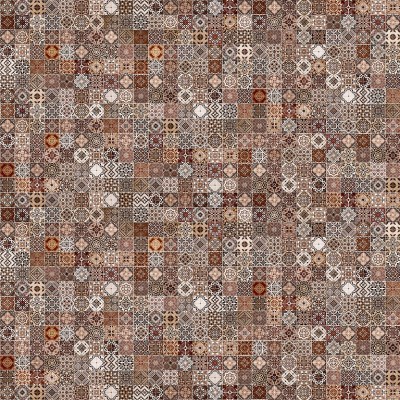 Керамогранит Hammam коричневый 42x42