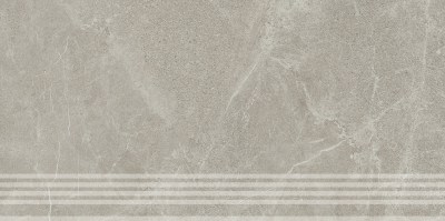KM6060G0501RGRF Керамогранит Ступень фронтальная Эстерель серый светлый матовый обрезной 60x30 Kerama Marazzi