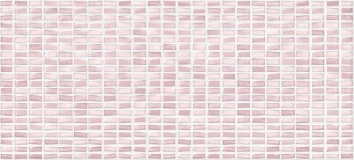 Плитка Pudra розовый рельеф 44x20